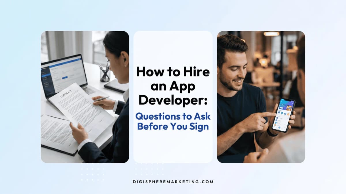 How to Hire an App Developer: The Questions to Ask Before You Sign Anything