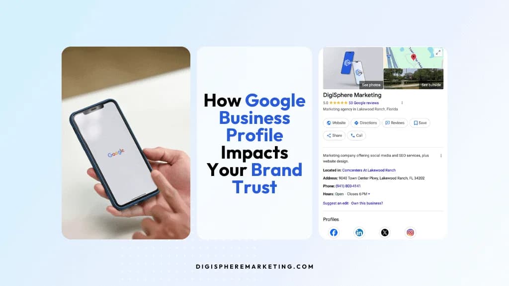 How Google Business Profile Impacts Your Brand Trust
