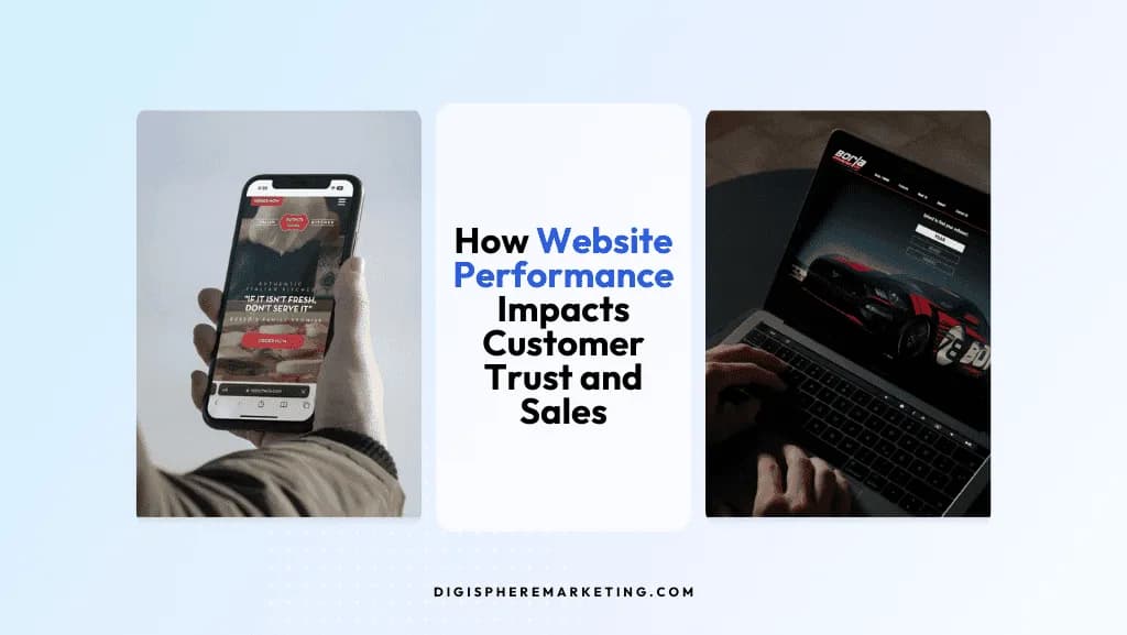 How Website Performance Impacts Customer Trust and Sales
