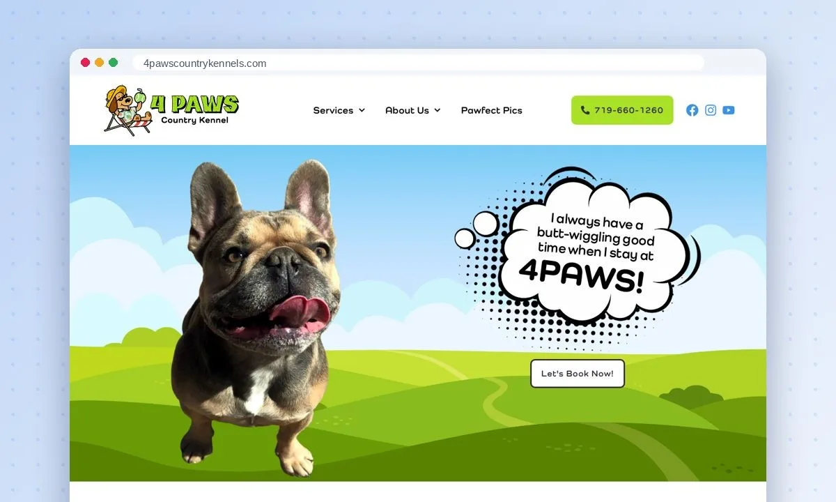 4Paws Country Kennels project