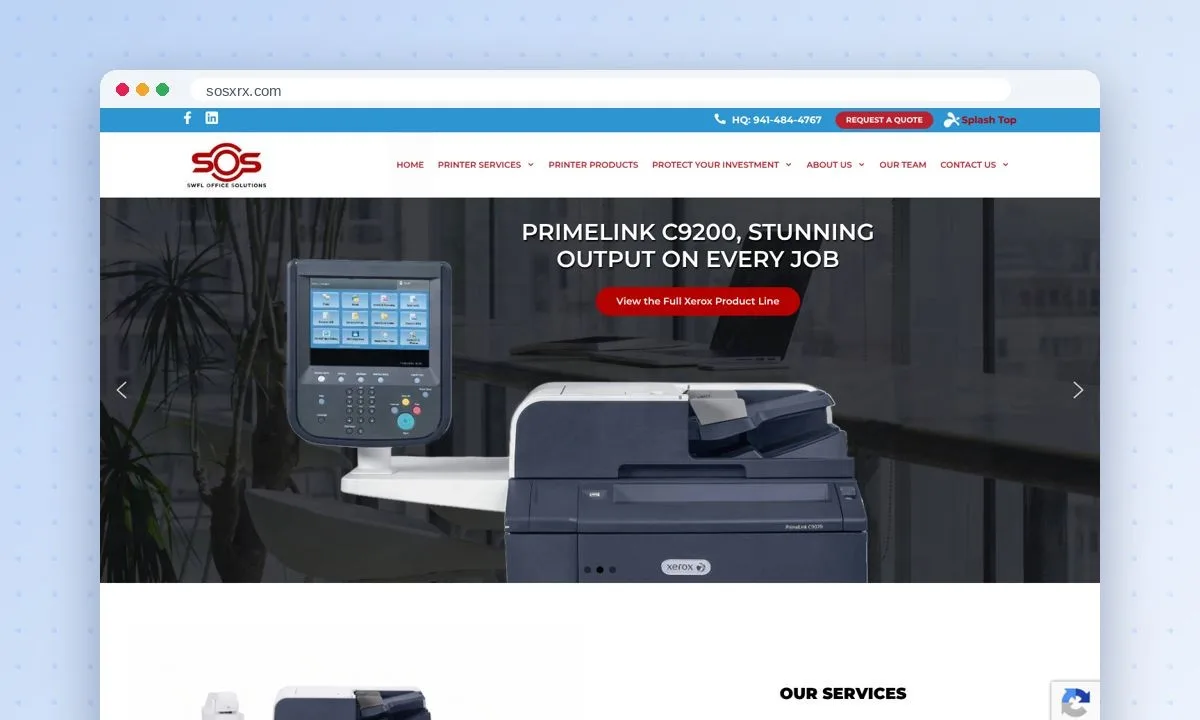 Southwest Florida Office Solutions project