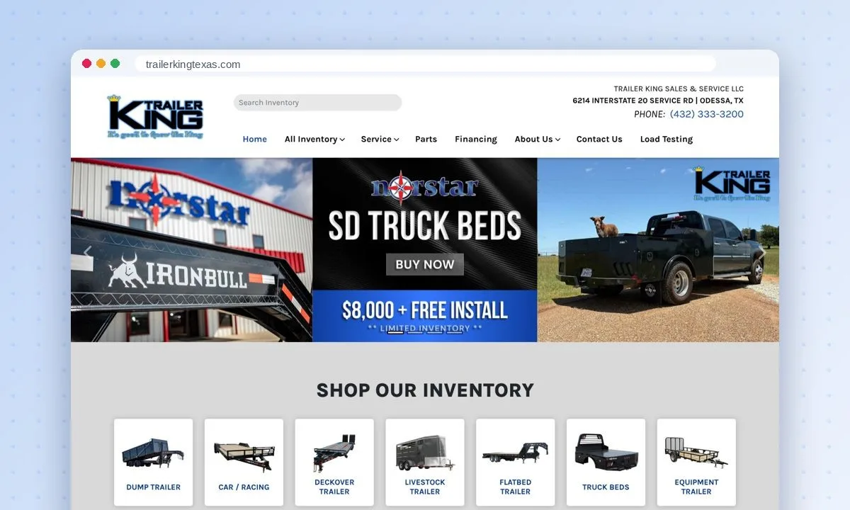 Trailer King project